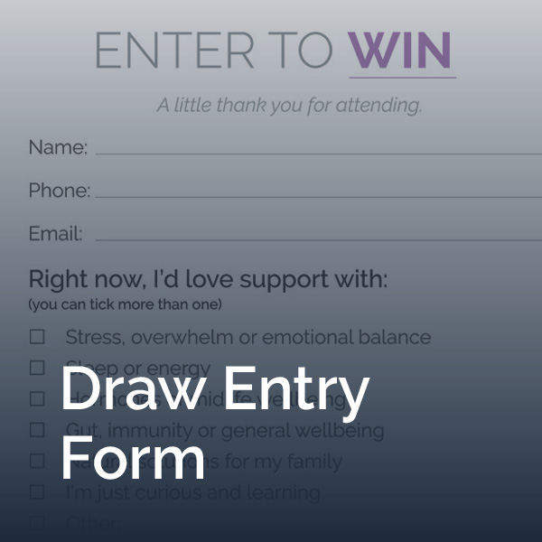 Draw Entry Form