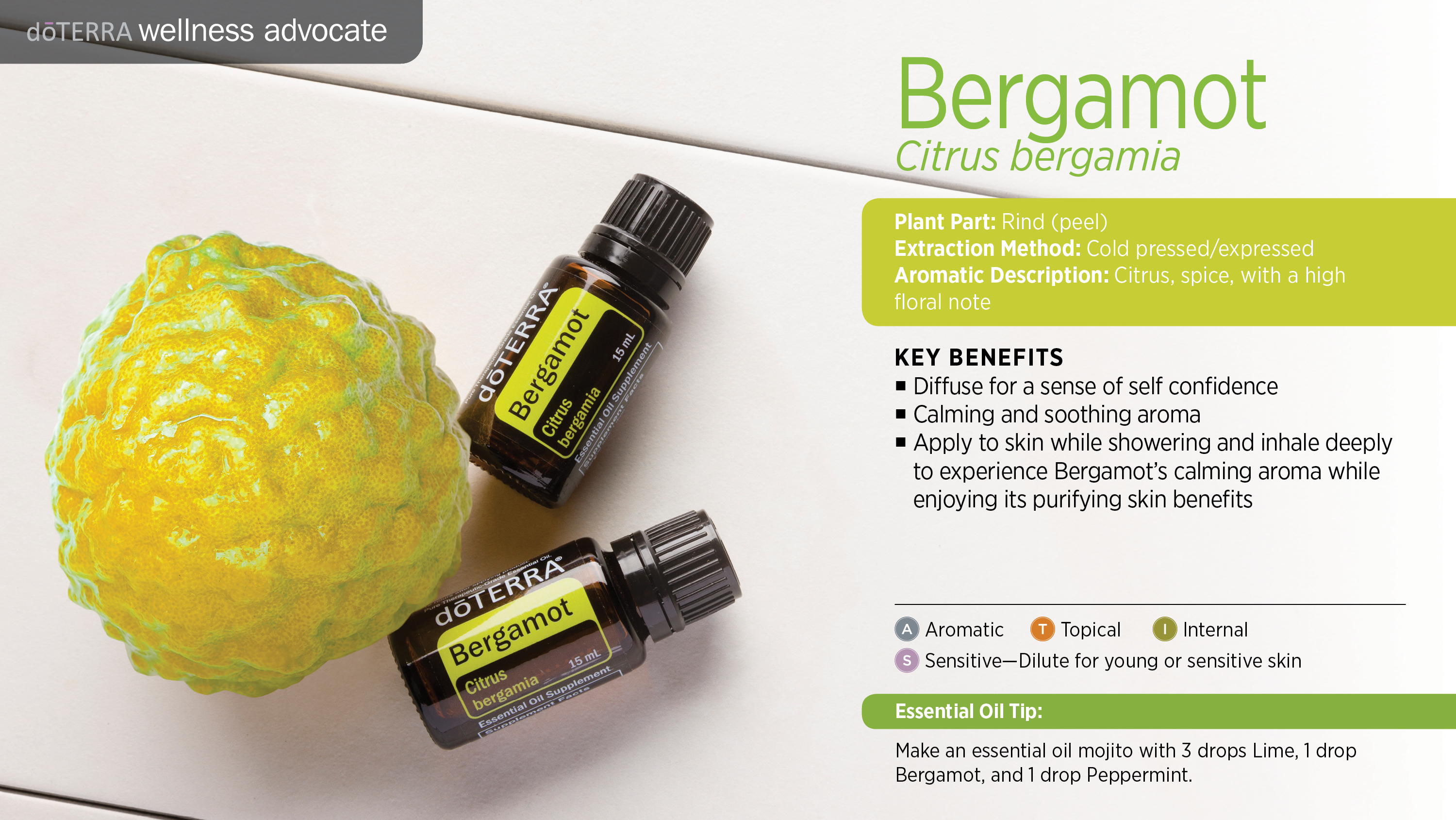 Doterra Bergamot Essential Oil Uses With Diy Diffuser And Food