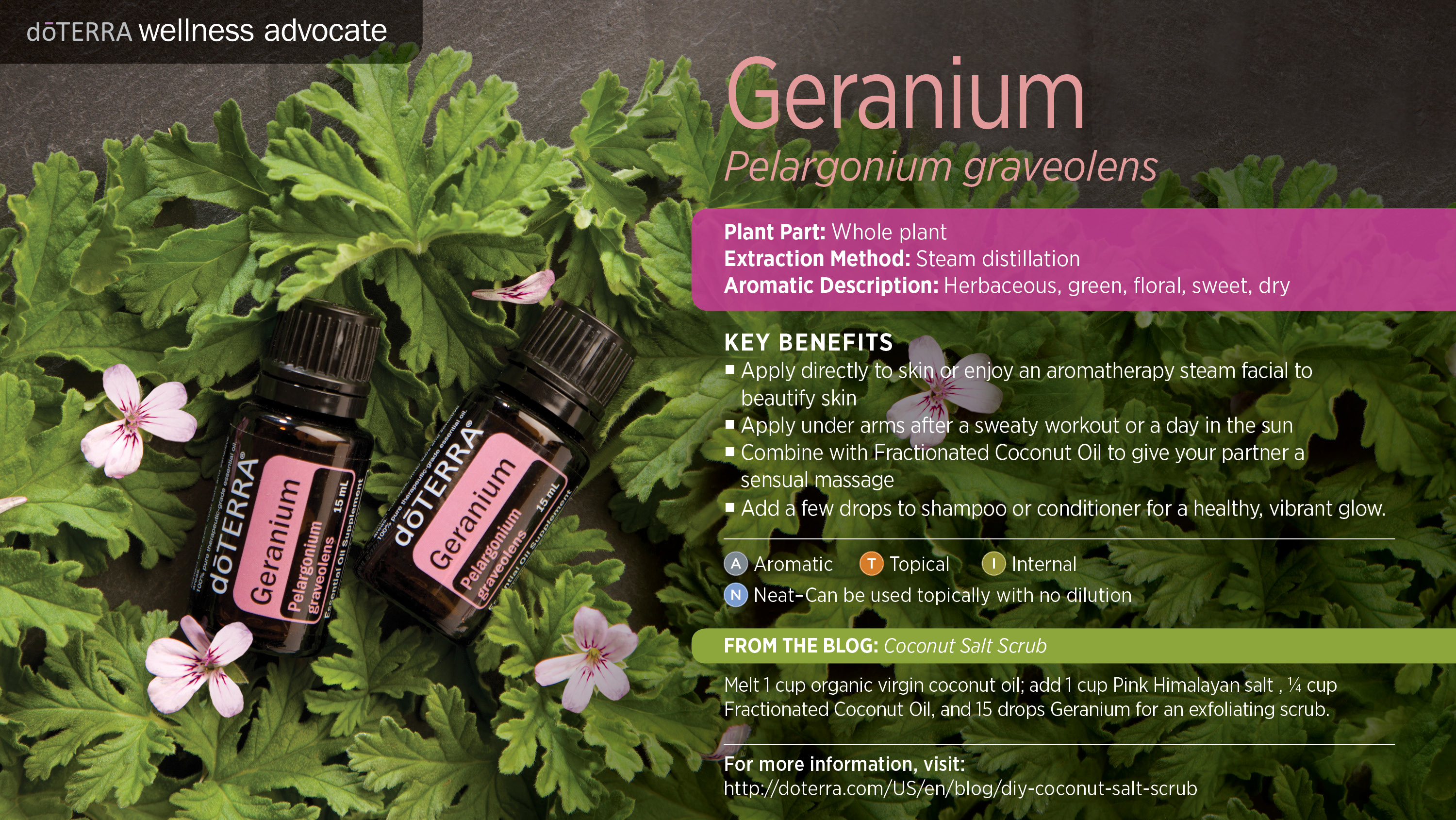 Geranium for Prani glow Purity Facial Ritual - Lymphatic facial massage