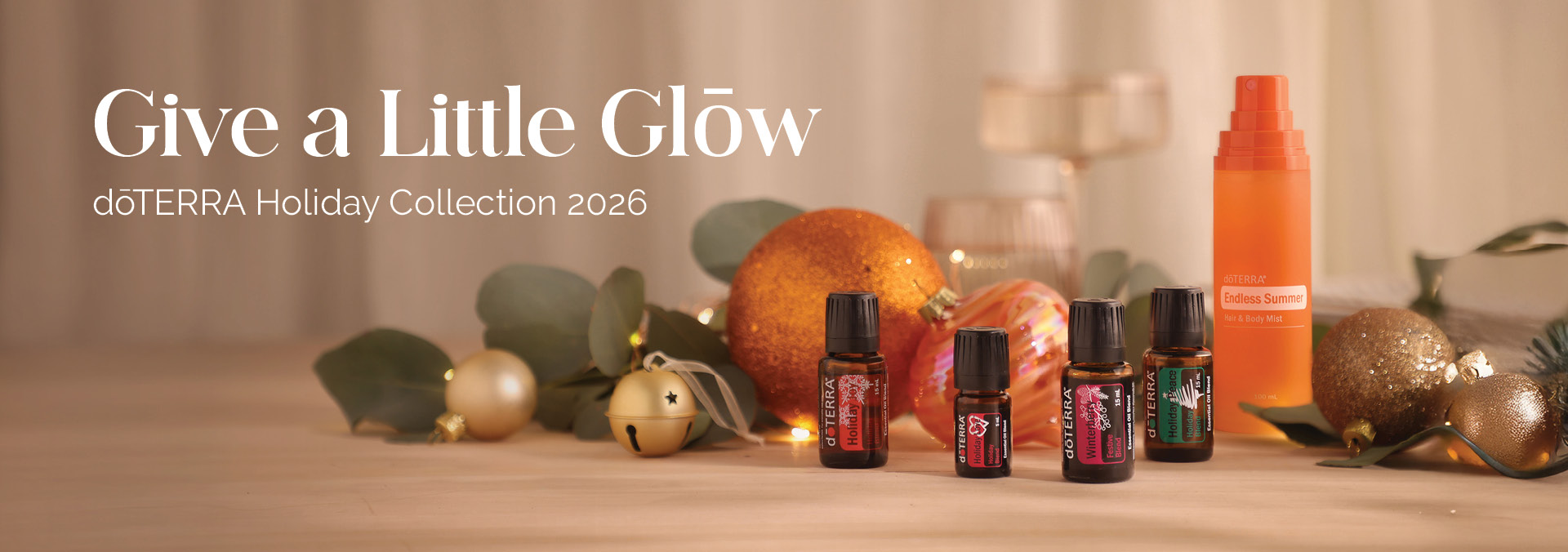 Give a Little Glōw - dōTERRA Holiday Collection 2026