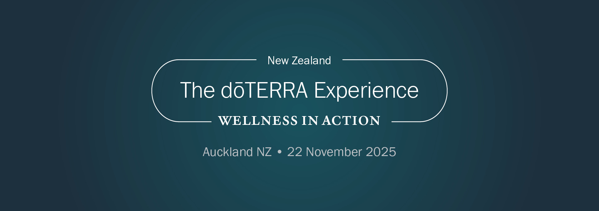 The dōTERRA Experience – Wellness in Action Banner