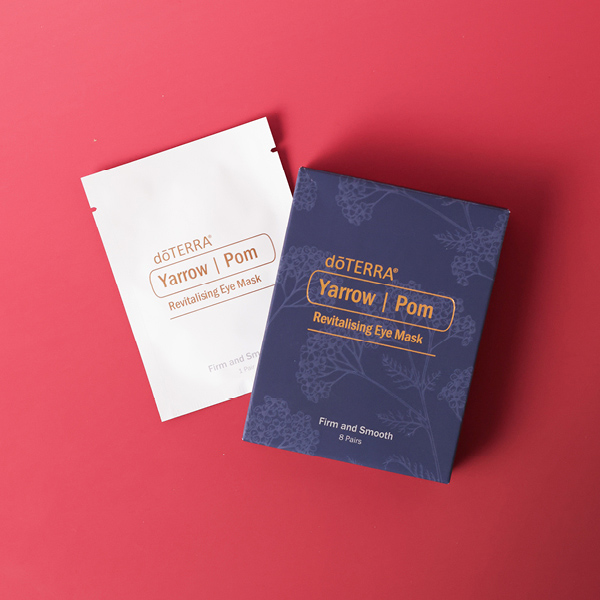 Yarrow Pom Eye Mask