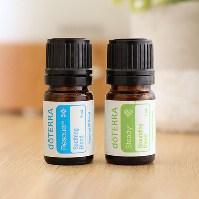 Rescuer Soothing Blend and Steady Grounding Blend