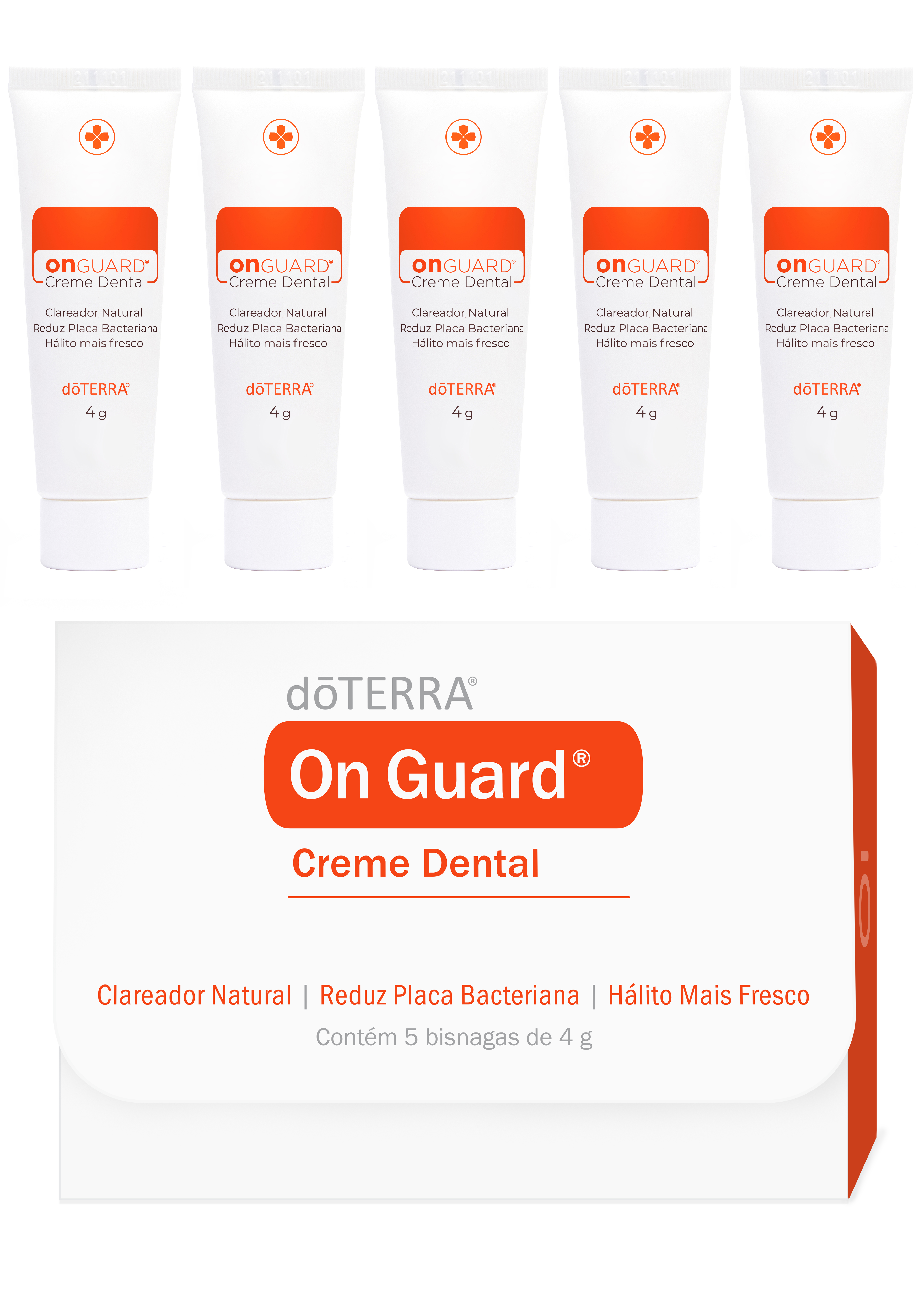 On Guard Creme Dental Clareador Natural | doTERRA Óleos Essenciais
