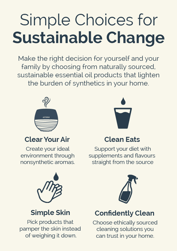 Simple Choices for Sustainable Change | doTERRA Essential Oils