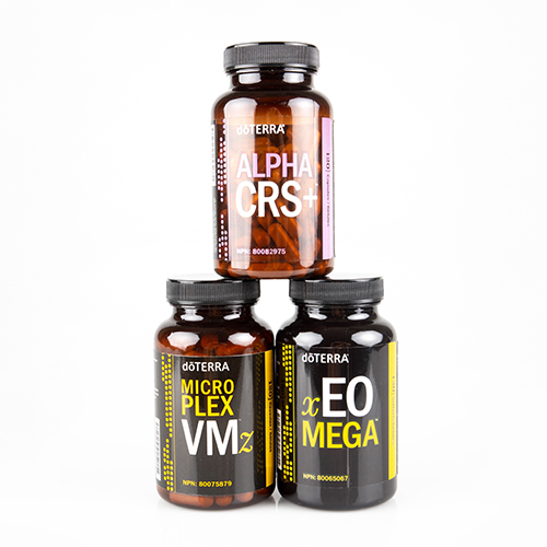Three bottles of the Lifelong Vitality stacked on top of each other with a white background.