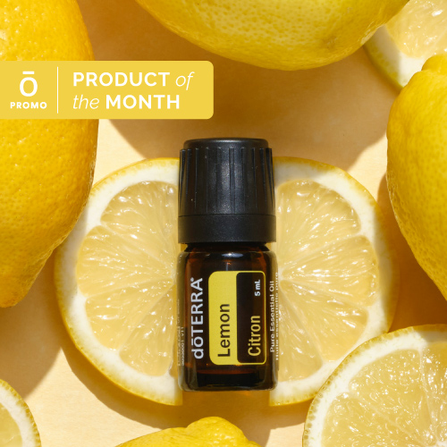 5ml lemon oil on lemon slices.