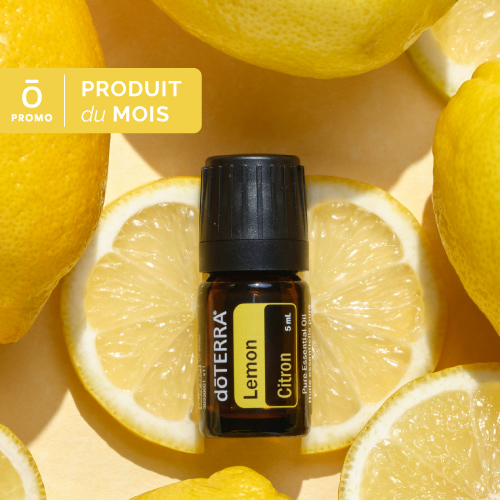 5ml lemon oil on lemon slices.