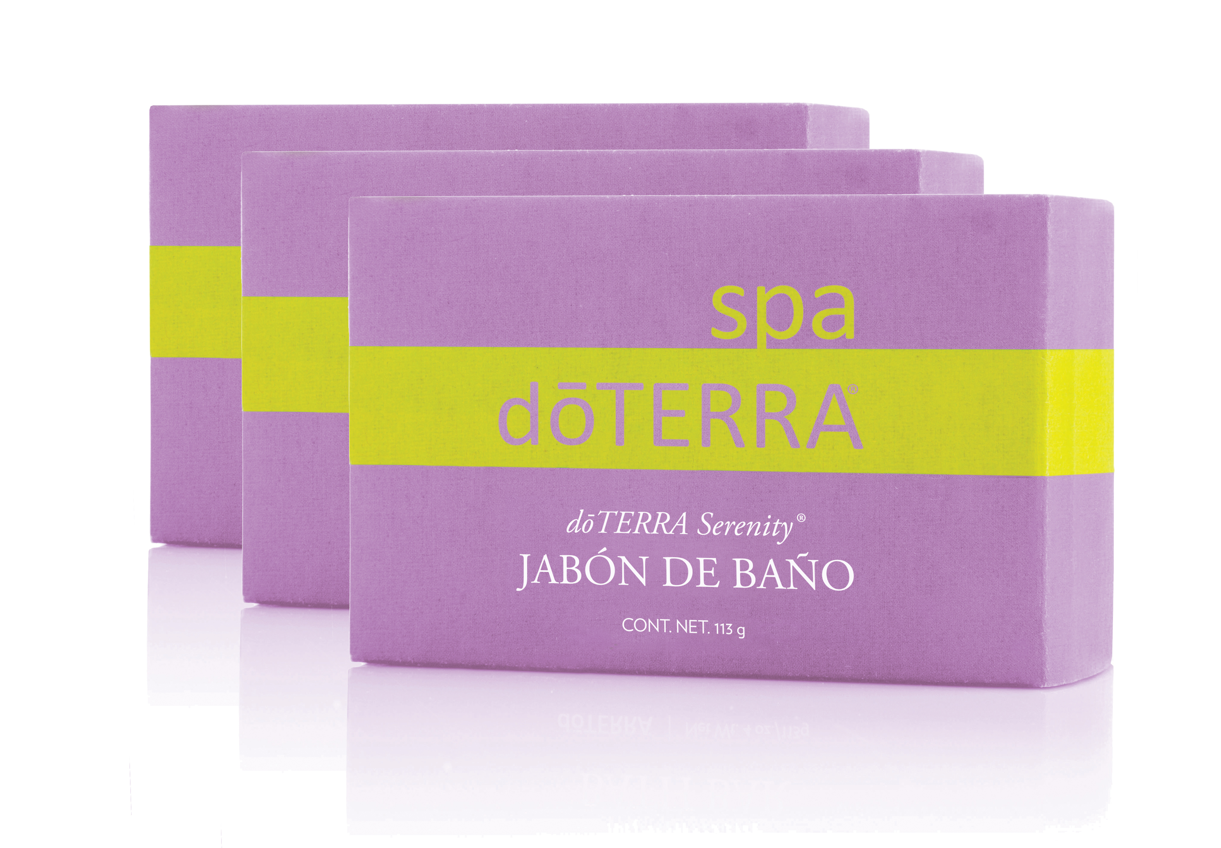doTERRA Serenity® Jabón de Baño (paquete de 3) | Serenity Bath Bar