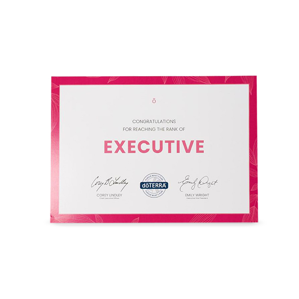 Executive Certificate