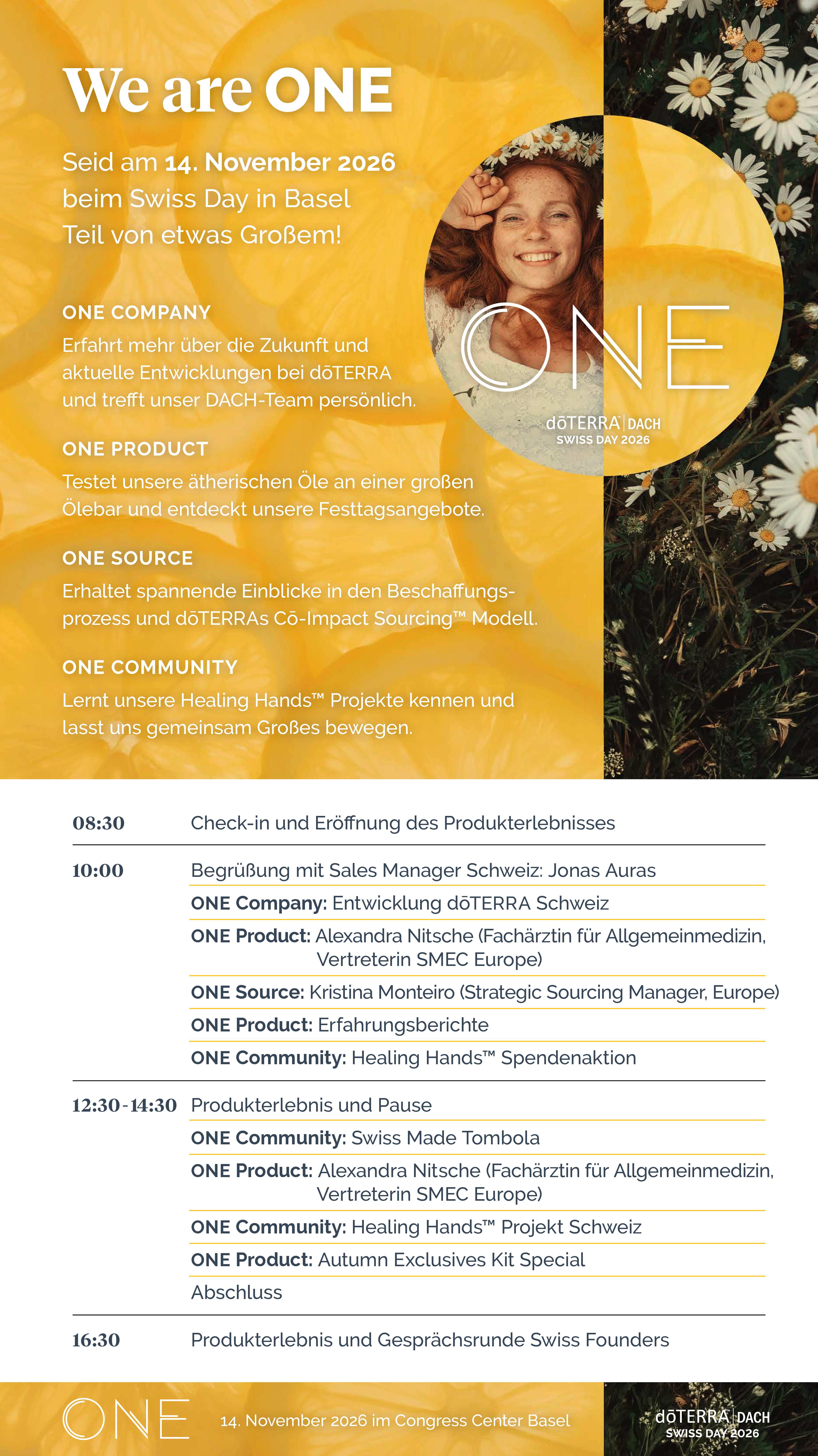 Swiss Day 2026 Agenda