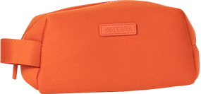 Orange Neoprene Washbag
