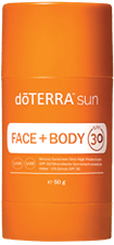 dōTERRA sun Face + Body Mineral Sunscreen Stick