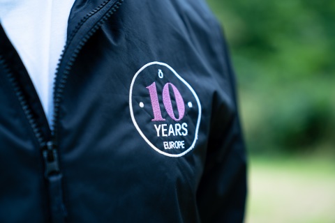 Jacket - close up branding image