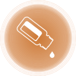 oil bottle and oil drop icon