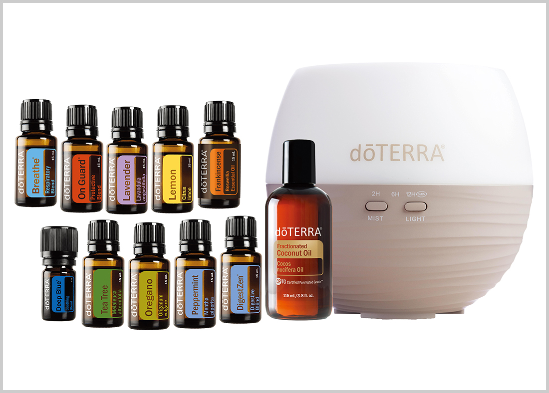 Family Essentials + Petal Diffuser | doTERRA Essential Oils