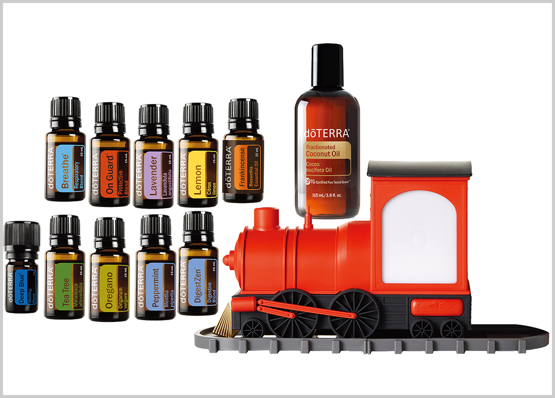 Family Essentials + Train Diffuser | doTERRA Essential Oils