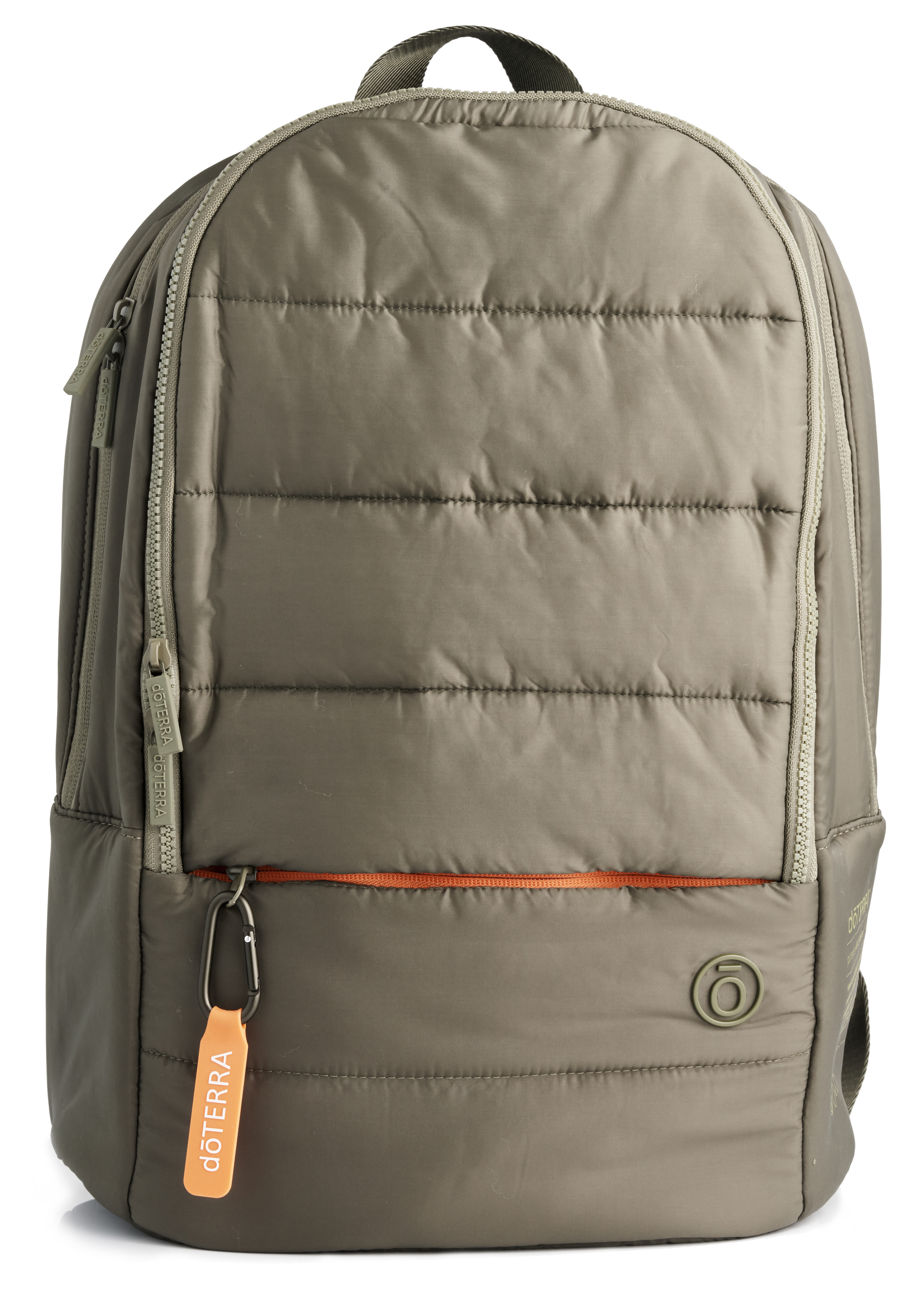 Puffer Backpack (Army Green) | dōTERRA Essential Oils display picture 3