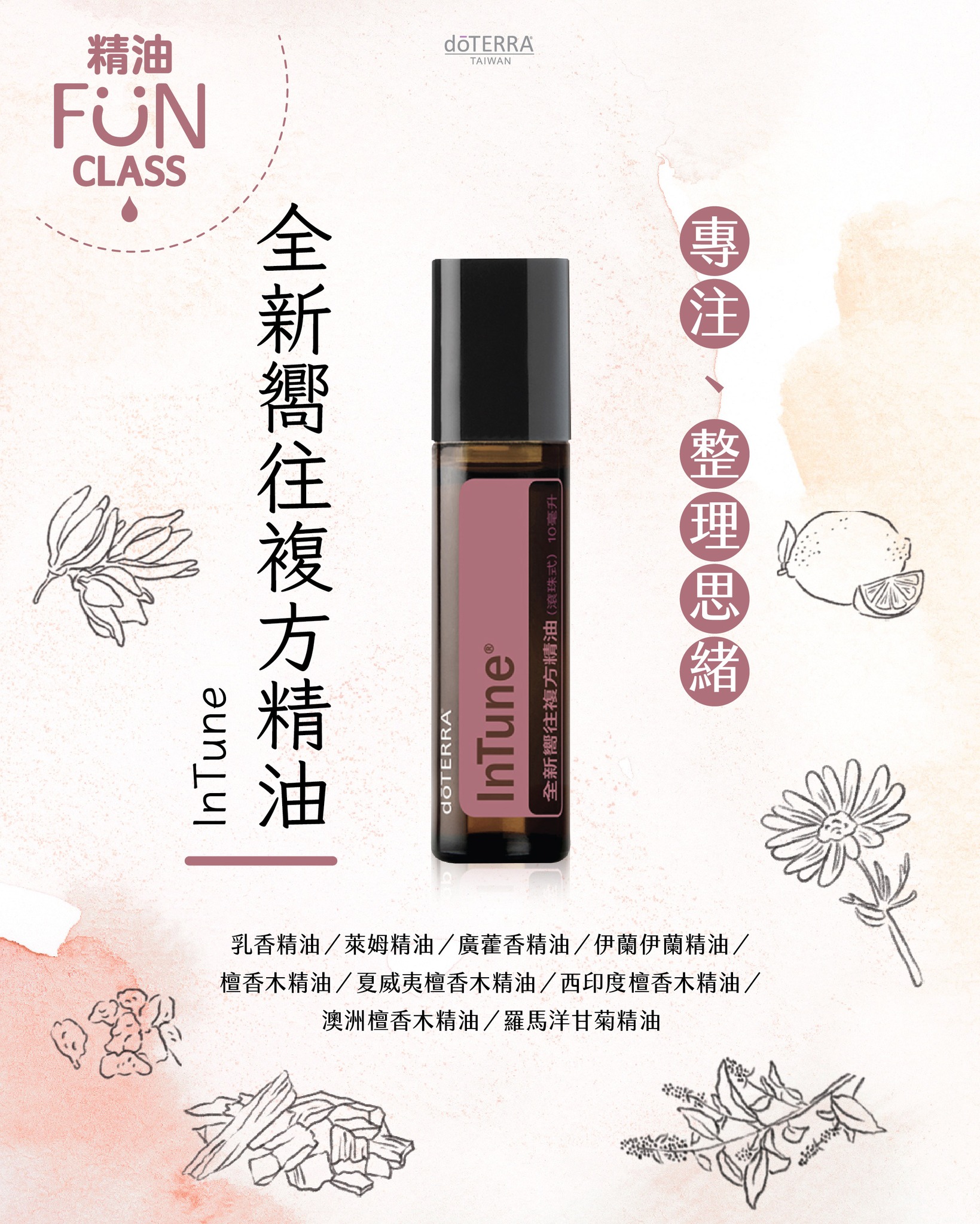 全新嚮往複方精油