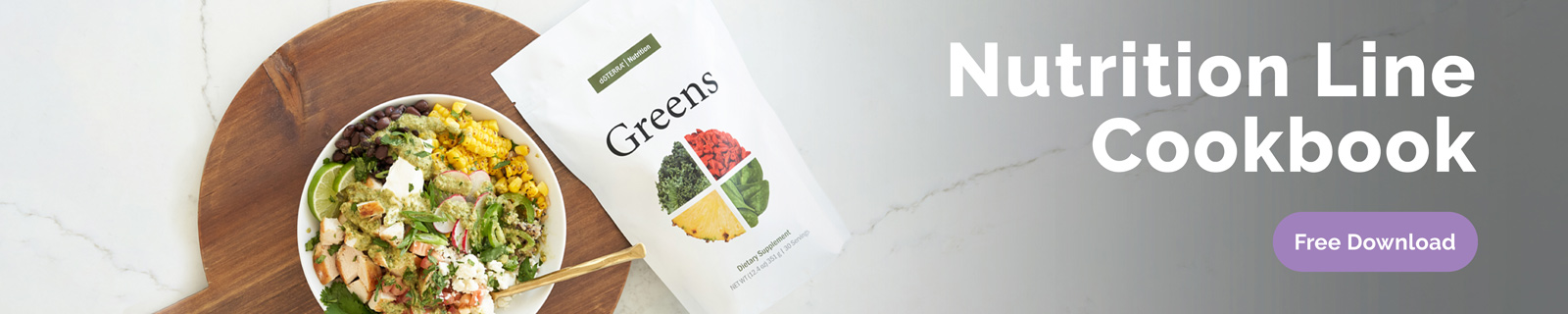 Explore the different ways you can use the doTERRA Nutrition products in this cookbook.