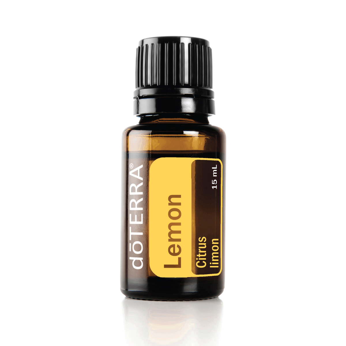 Bottle of doTERRA Lemon oil. What is Lemon essential oil used for? Lemon oil can be used for cooking, household cleaning, to uplift mood, and aid in digestion.