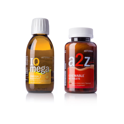 doTERRA a2z Chewable and IQ Mega