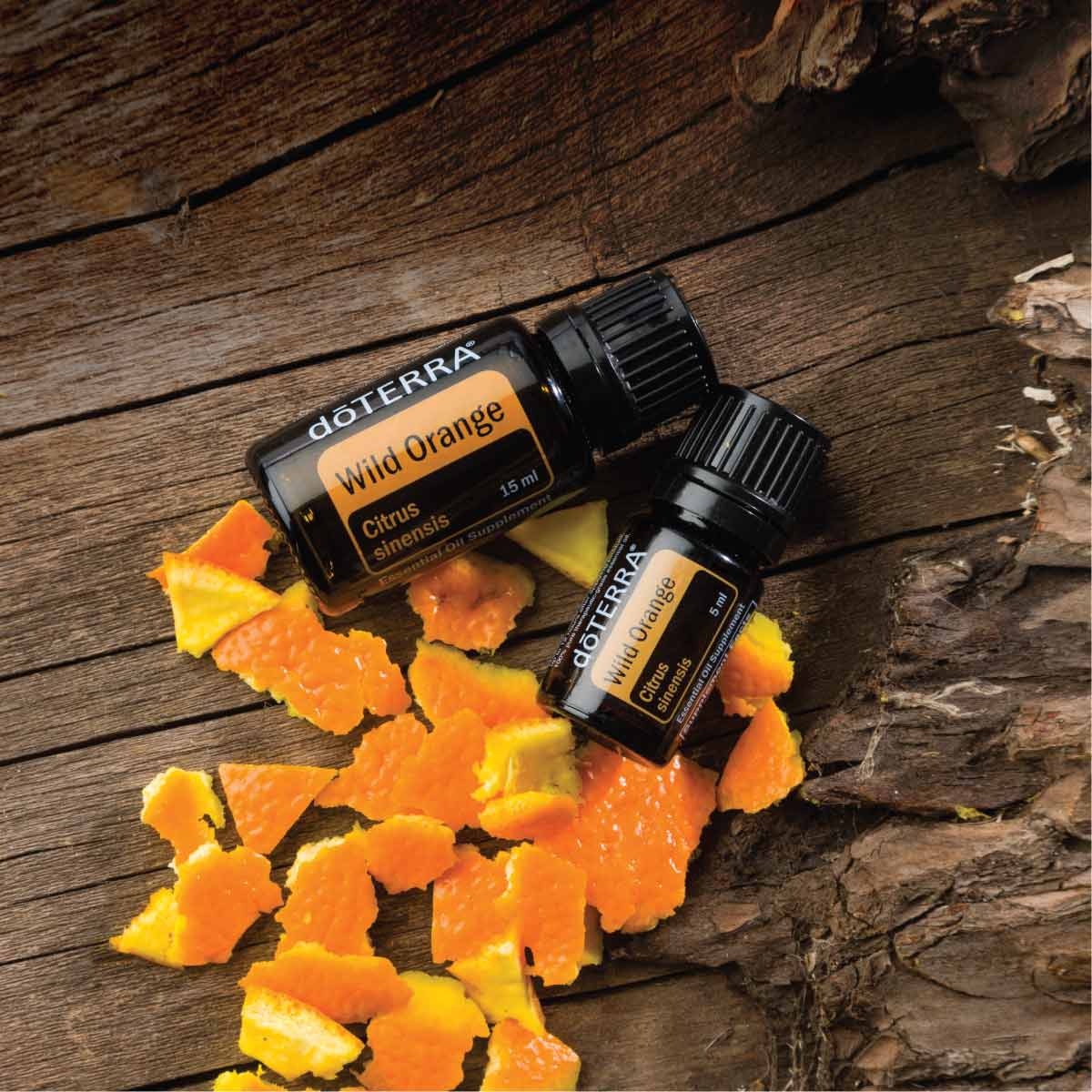 Wild Orange and Frankincense Essential Oils