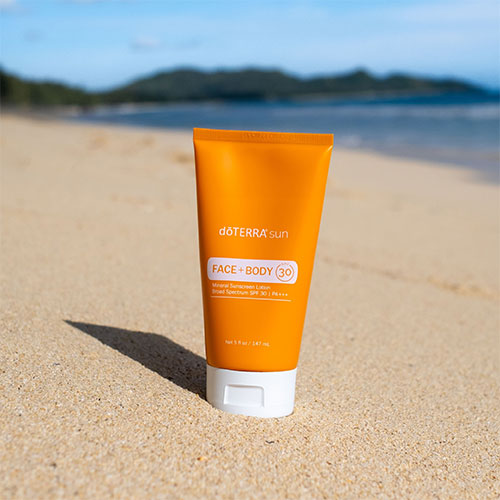 Mineral sunscreen lotion