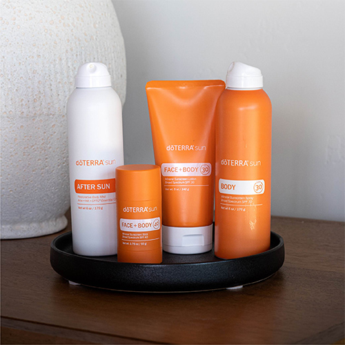 doTERRA sun care products