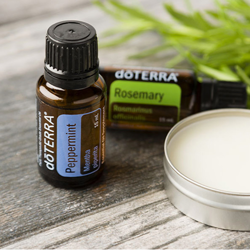 Peppermint and Rosemary Essential Oils