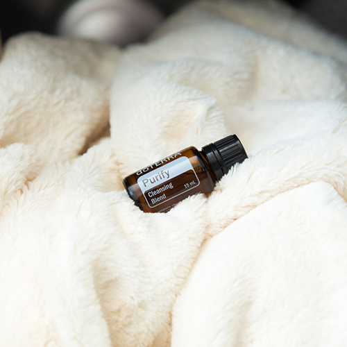 Purify Essential Oil on a blanket