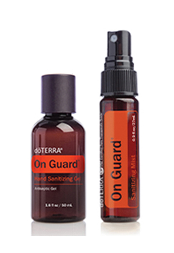 on guard sanitizing gel and mist
