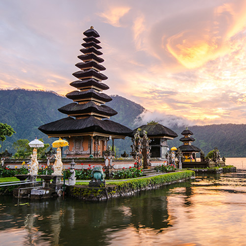 A castle in Bali