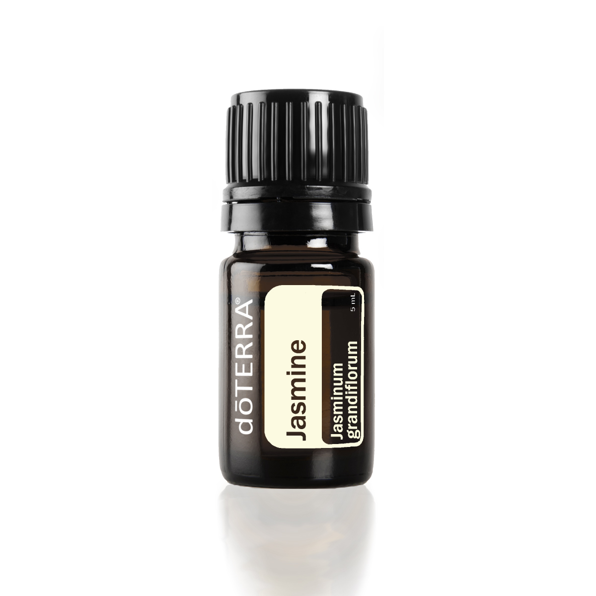 doTERRA Jasmine essential oil bottle. What are the benefits of Jasmine oil? Jasmine oil can promote a clear complexion, reduce the appearance of skin imperfections, promote relaxation, and can be useful for massage. 