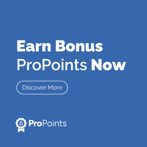 Power Up Your ProPoints rewards banner