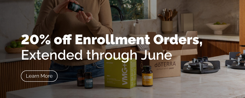 20% Off Enrollment Orders Extended Through June