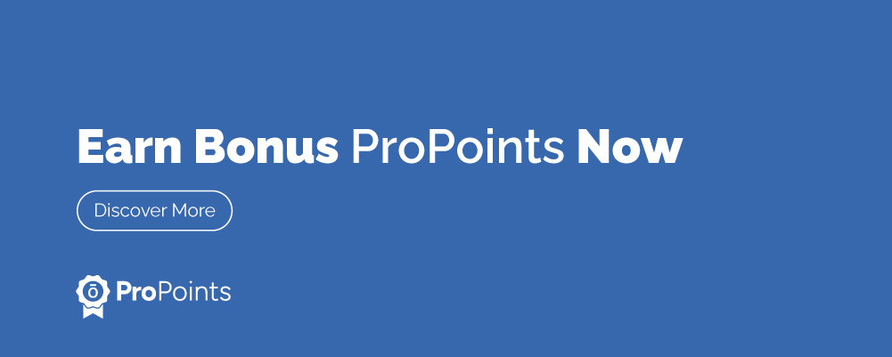 Power Up Your ProPoints rewards banner
