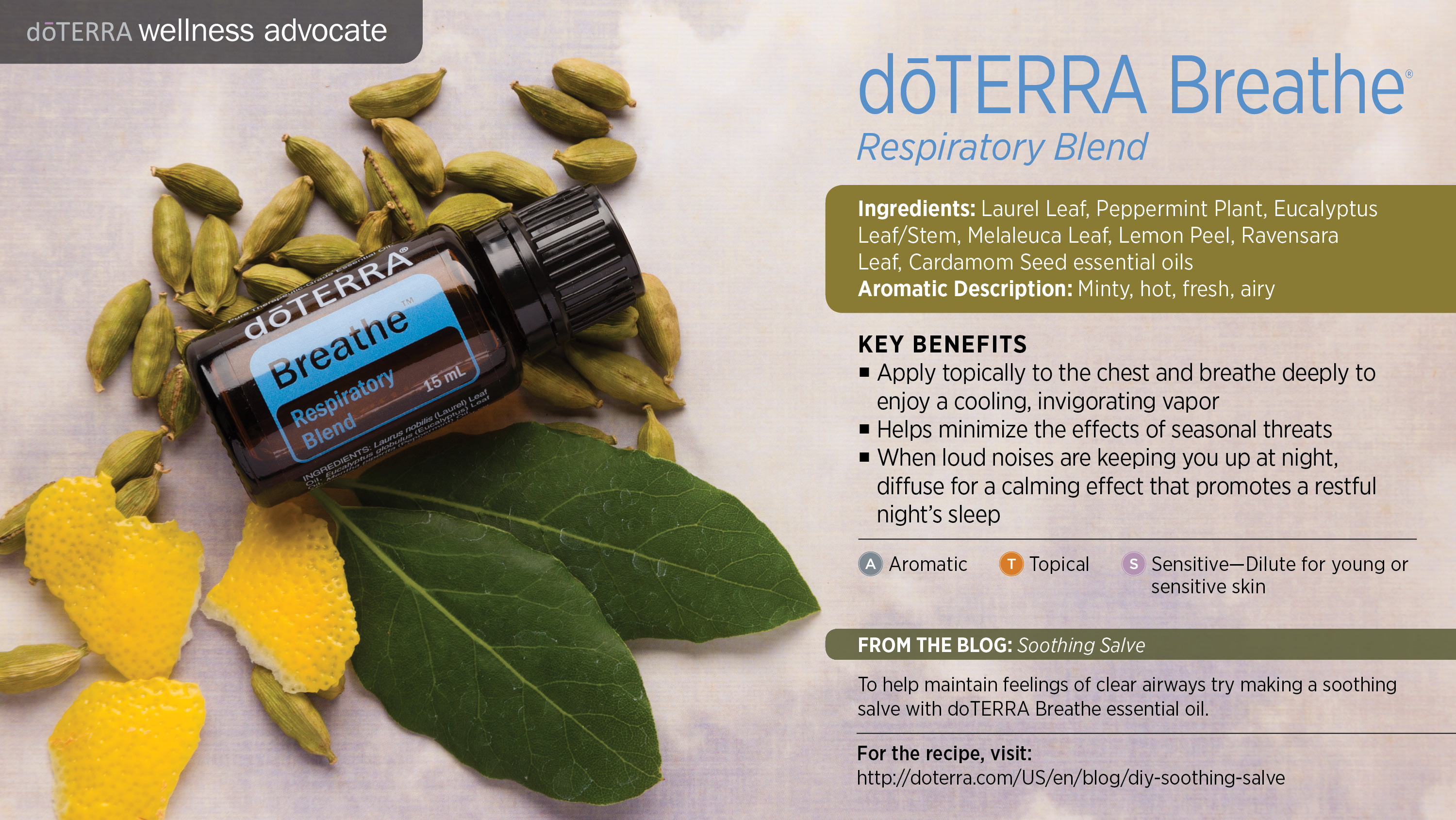 doTERRA Breathe Respiratory Blend Uses with Diffuser Recipes